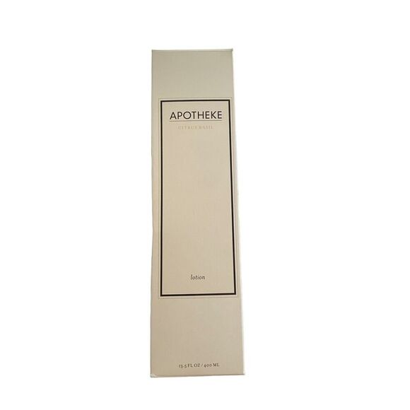 Other - Apotheke Citrus Basil Body‎ Lotion 13.5 oz Pump Bottle
